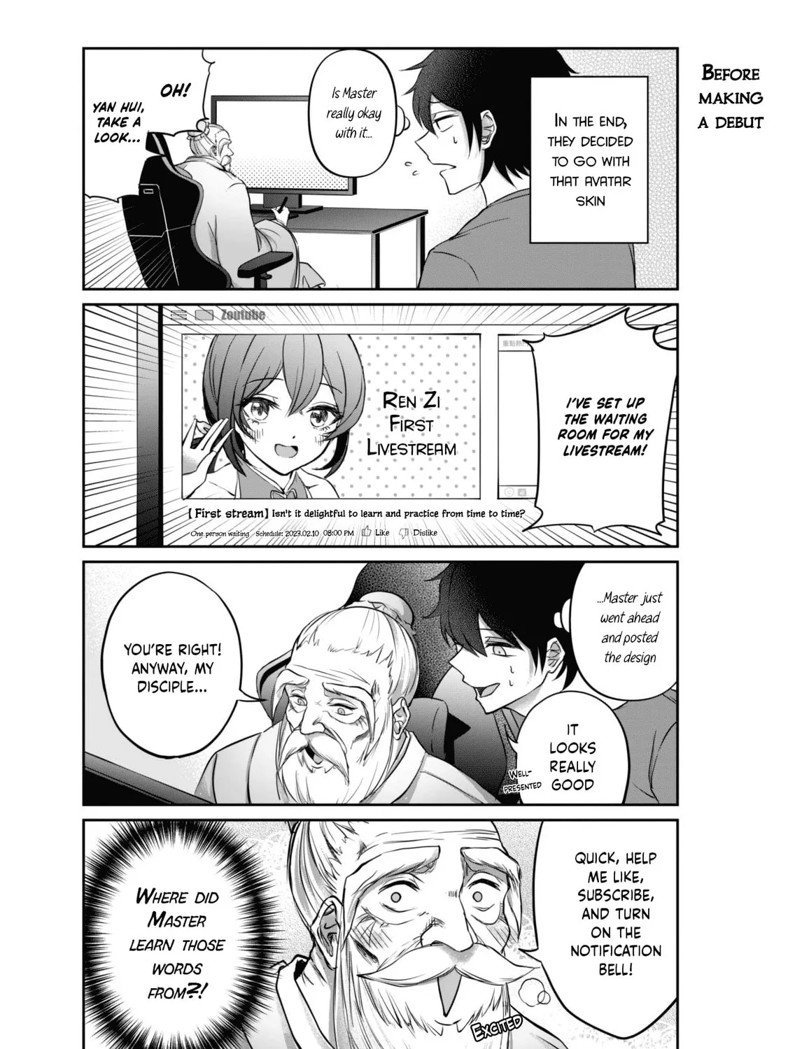 Vtuber Confucius Chapter 1 page 33 - 