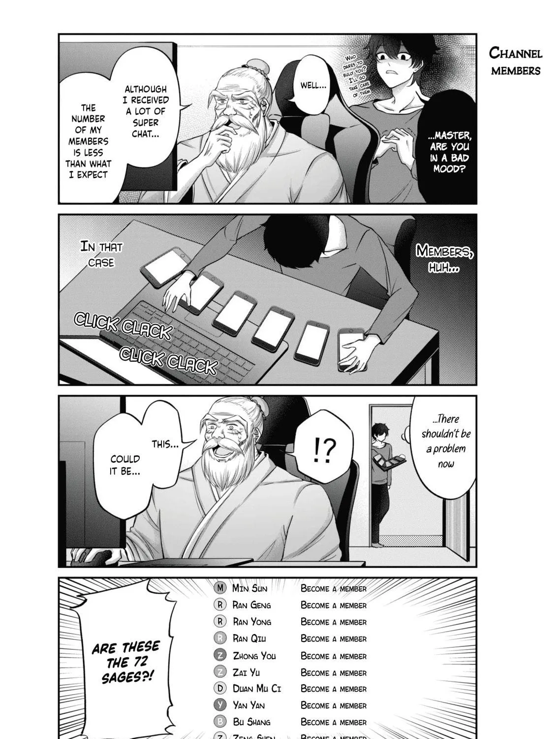 Vtuber Confucius Chapter 4 page 11 - 