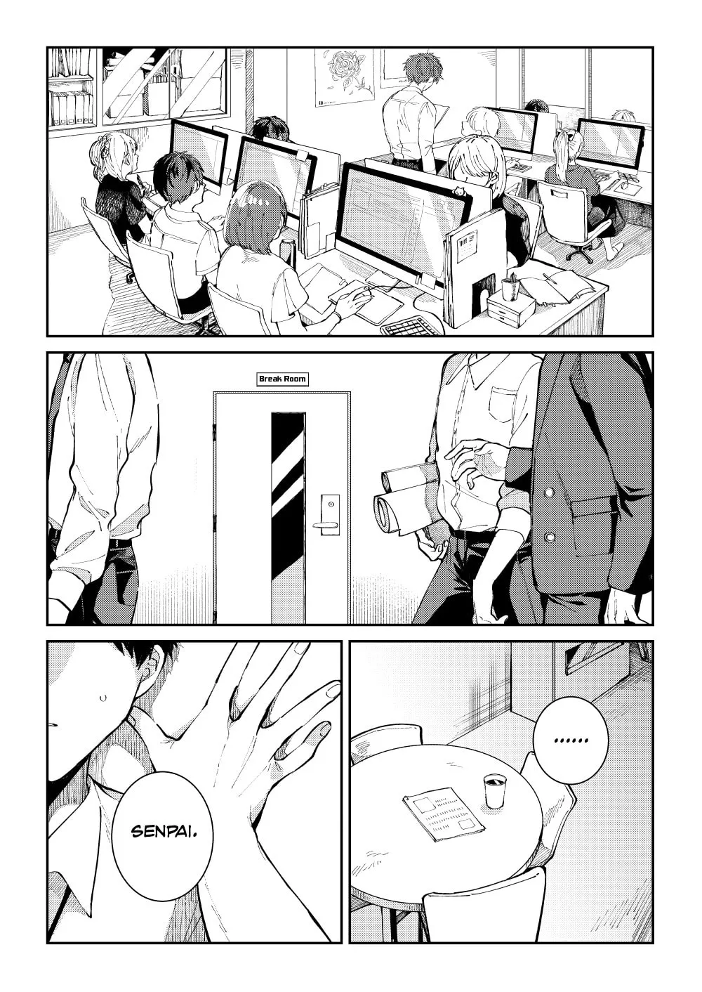 Wagamama Kouhai-kun (Pixiv Comic) Chapter 1 page 2 - 