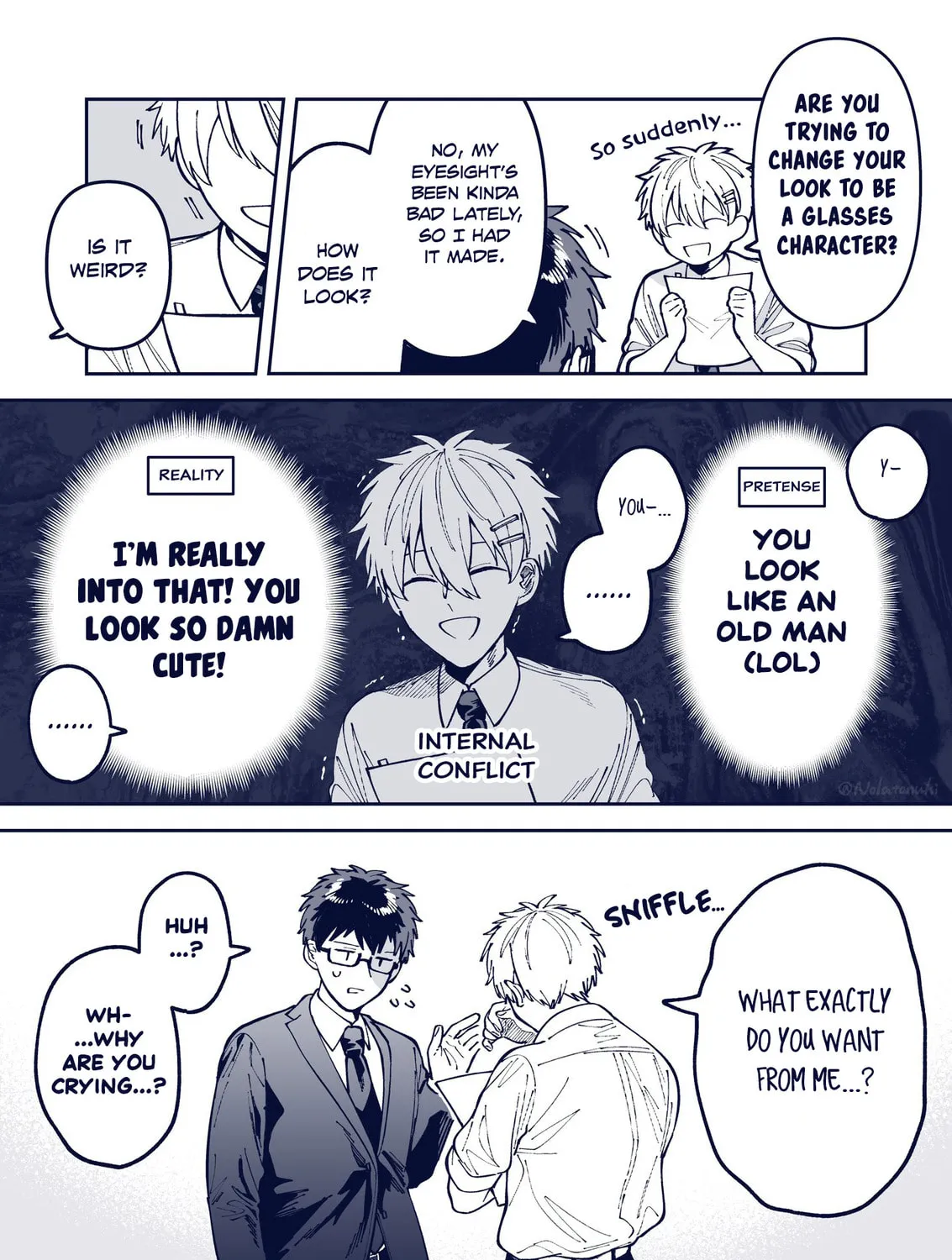 Wagamama Kouhai-kun (Twitter/X Extras) Chapter 10 page 3 - 