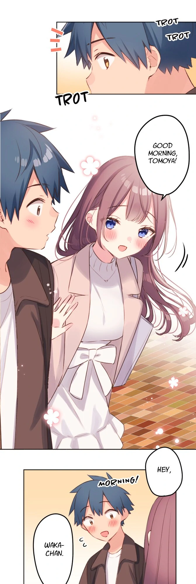 Read Waka-chan is pushy again chapter 110 image 1 on Lezhin