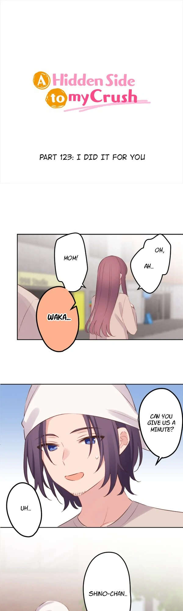 Read Waka-chan is pushy again chapter 123 image 1 on Lezhin