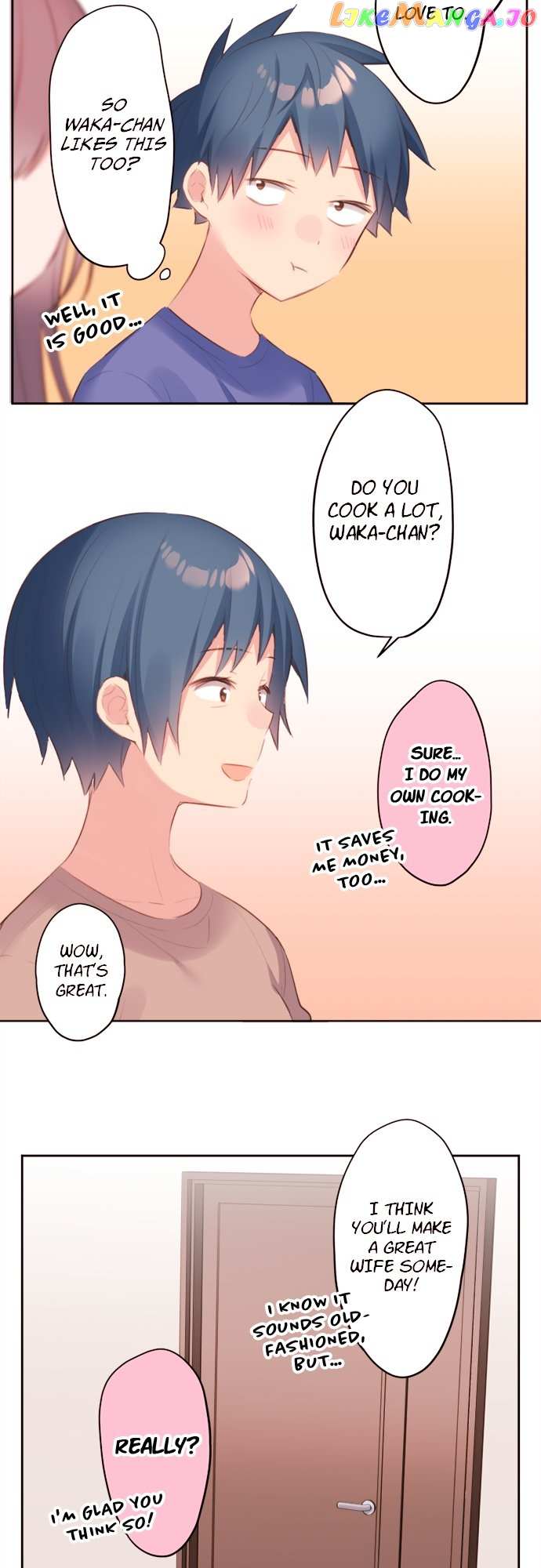 Read Waka-chan is pushy again chapter 68 image 10 on Lezhin