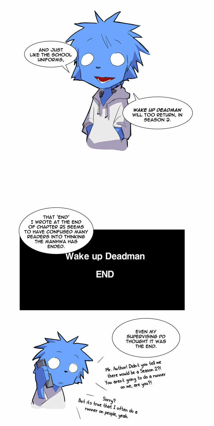 Read Wake Up Deadman chapter 27 image 6 on Lezhin