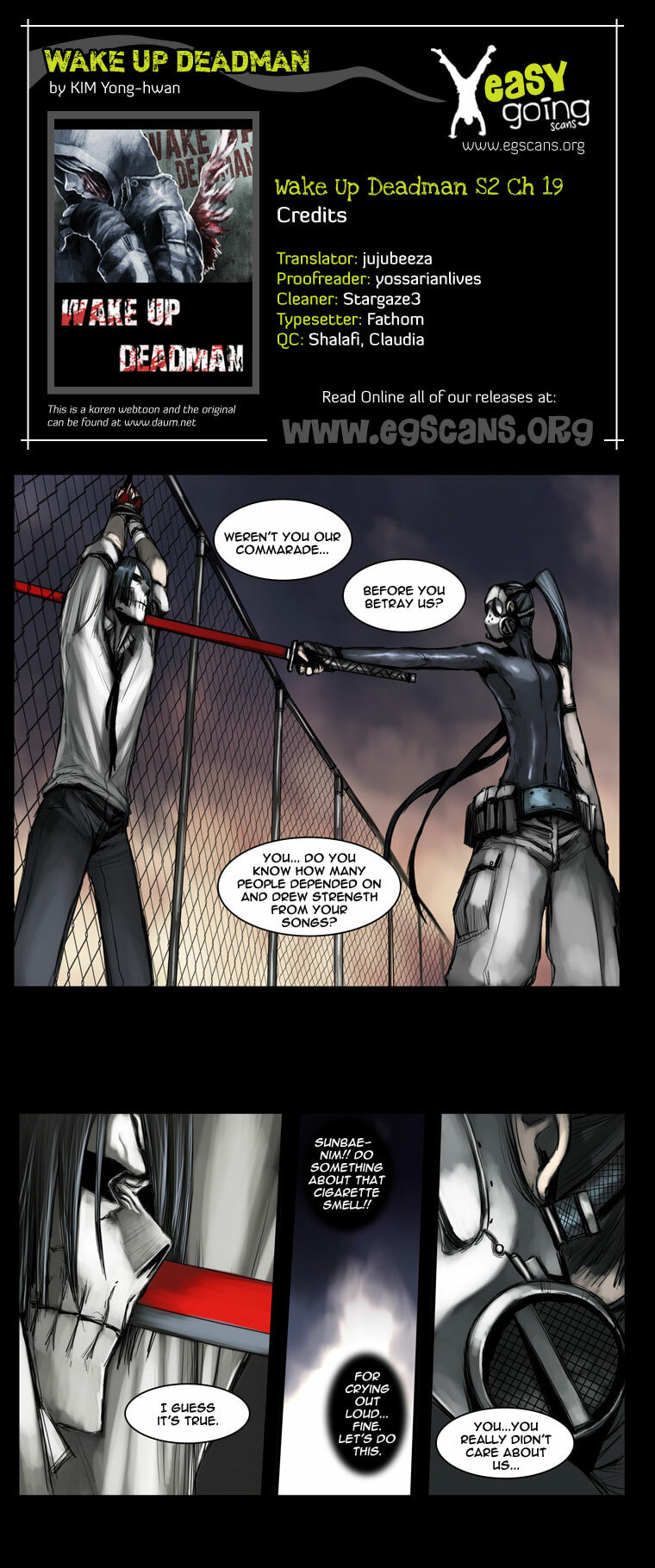 Read Wake Up Deadman chapter 47 image 7 on Lezhin