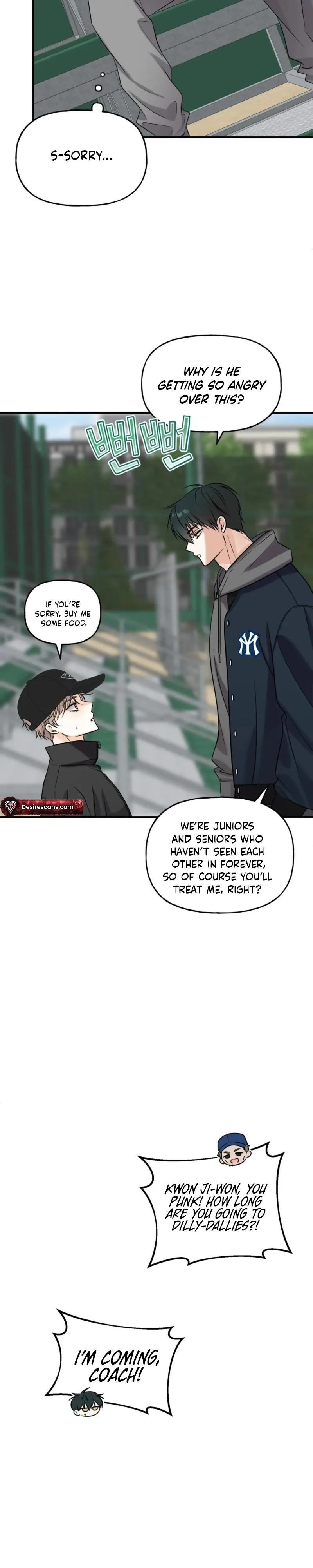 Walk-Off Dilemma Chapter 1 page 28 - 