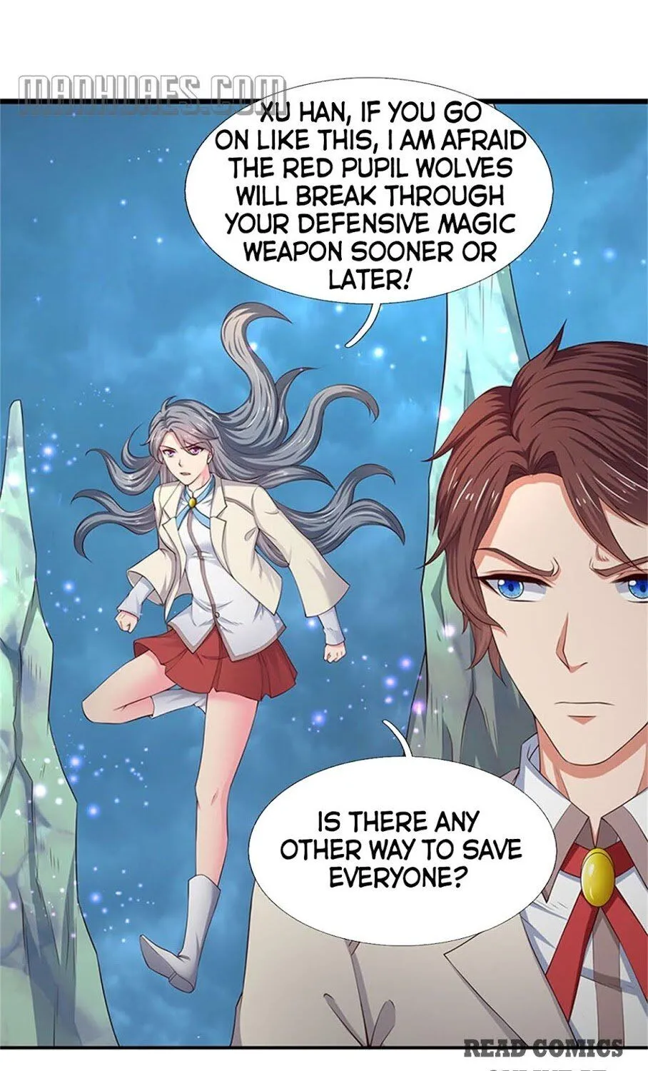 Read Wan Gu Shen Wang chapter 120 image 8 on Lezhin