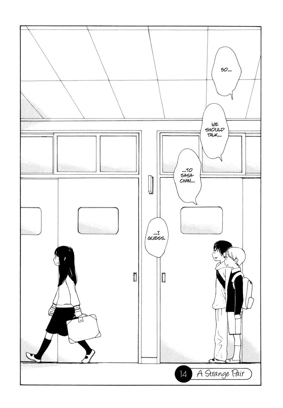 Read Wandering Son chapter 14 image 1 on Lezhin
