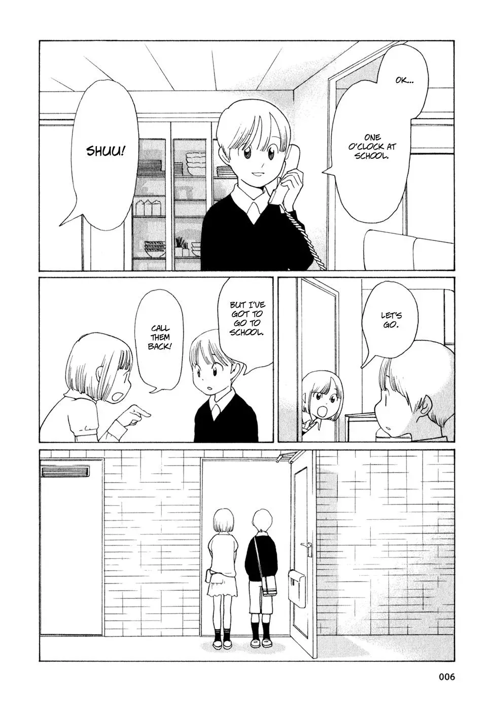 Read Wandering Son chapter 18 image 5 on Lezhin