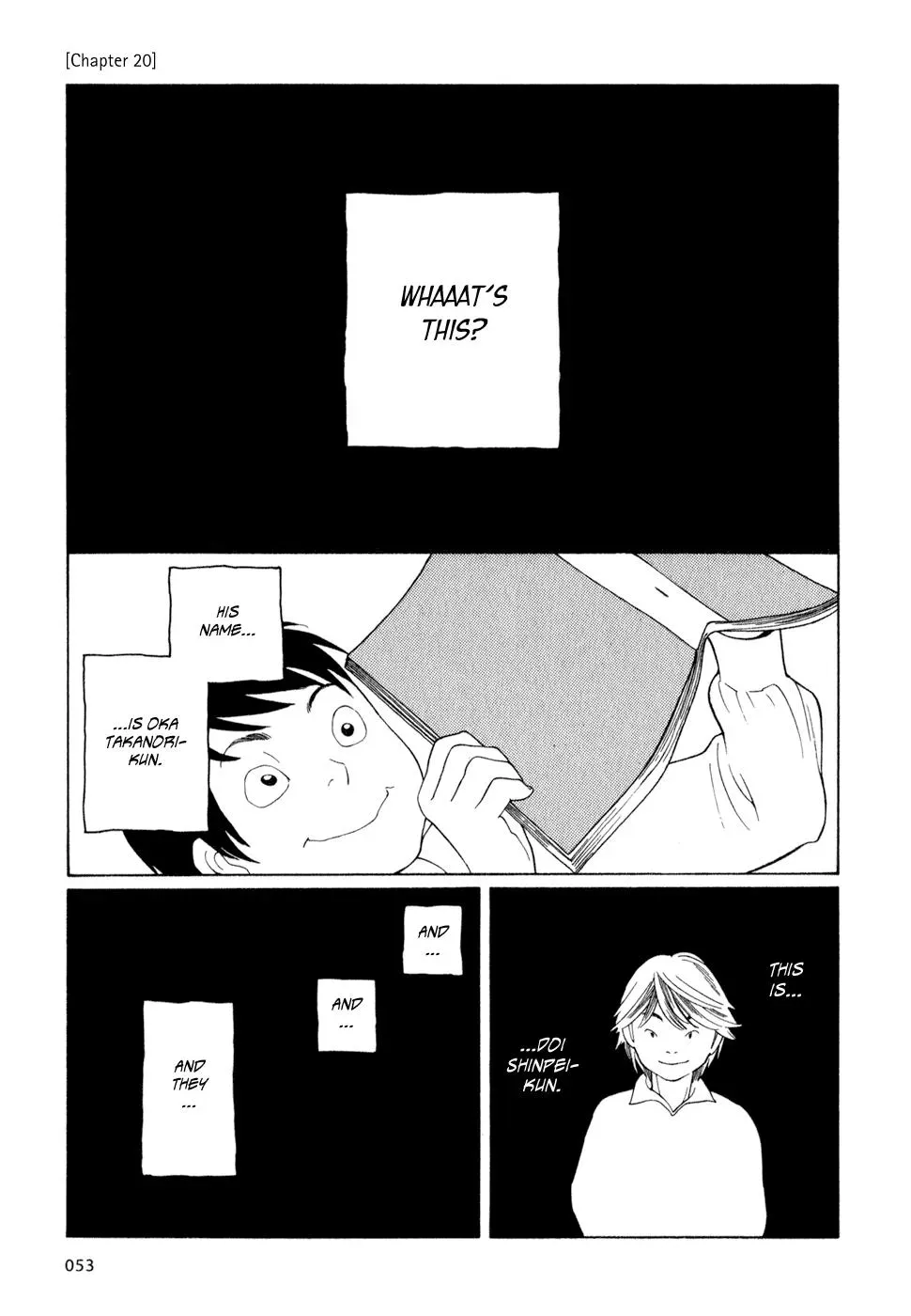 Read Wandering Son chapter 20 image 0 on Lezhin