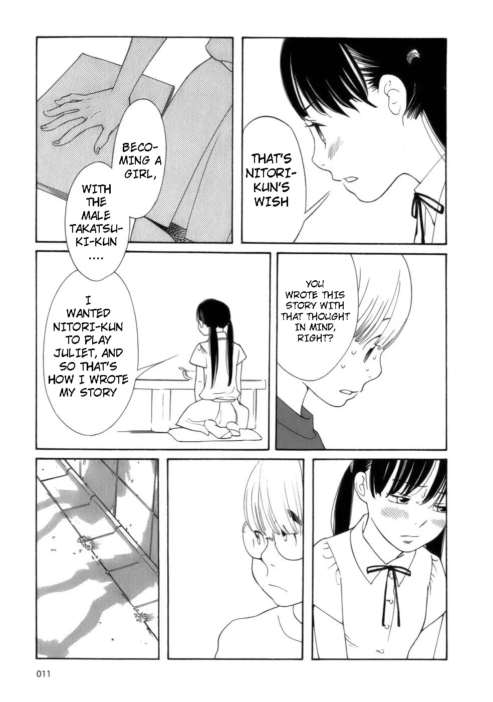 Read Wandering Son chapter 42 image 14 on Lezhin