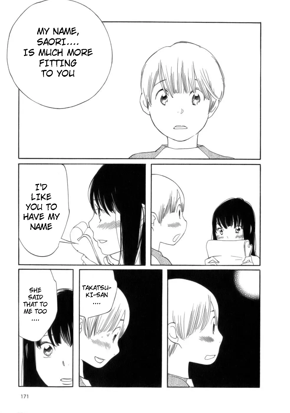 Read Wandering Son chapter 49 image 4 on Lezhin