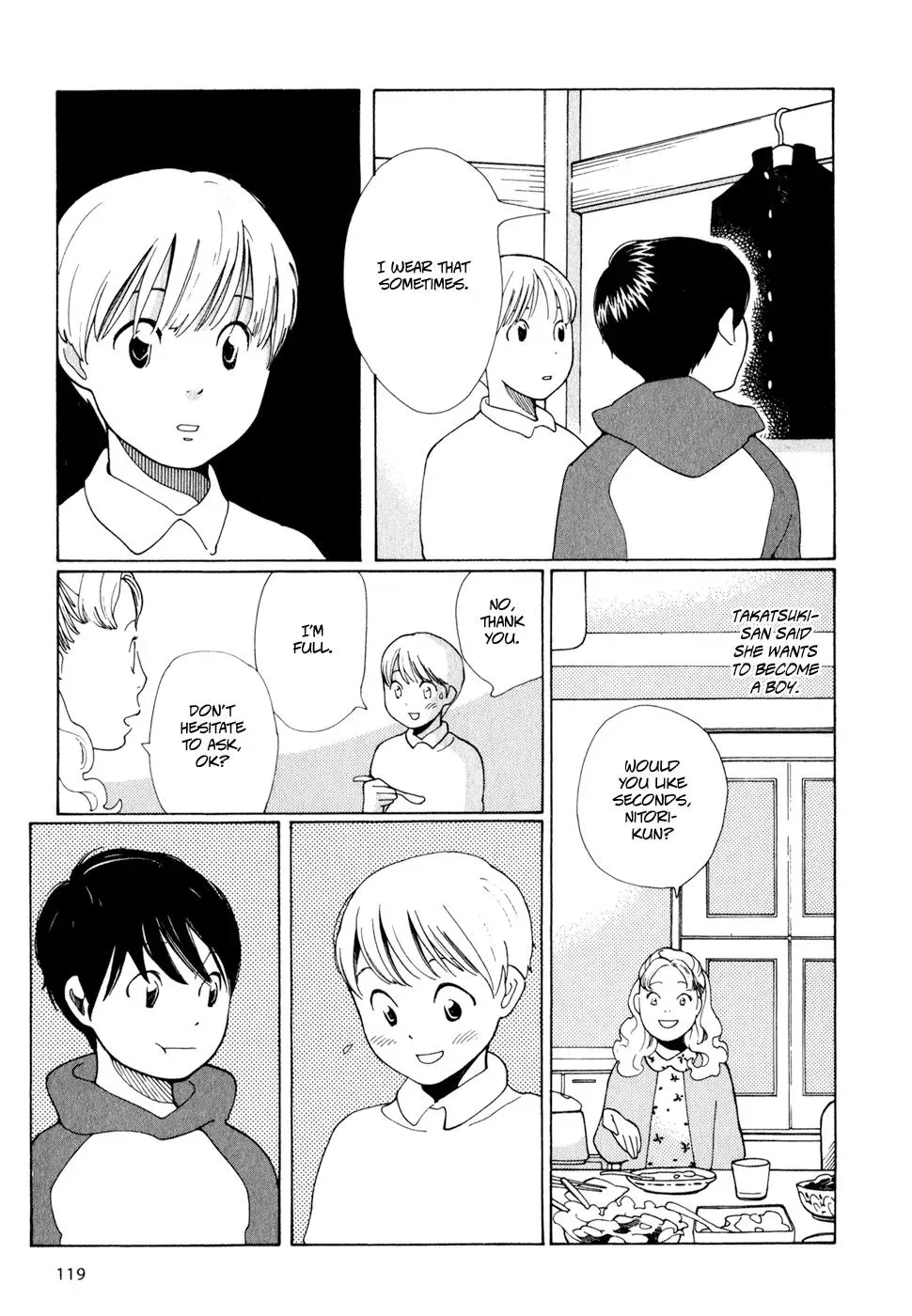 Read Wandering Son chapter 6 image 4 on Lezhin