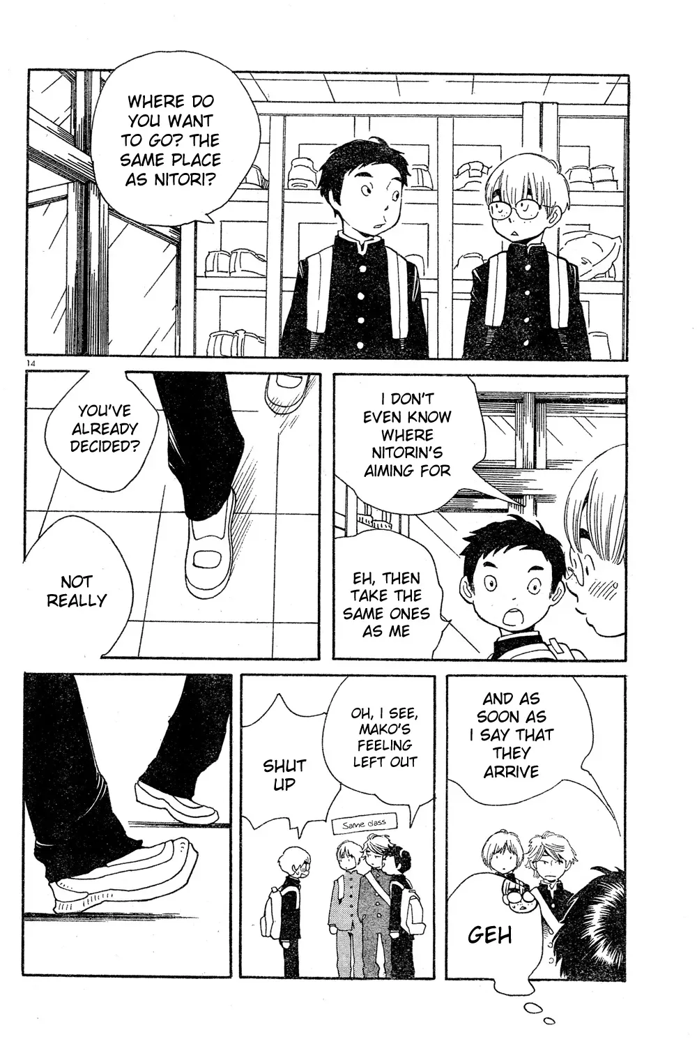 Read Wandering Son chapter 83 image 13 on Lezhin