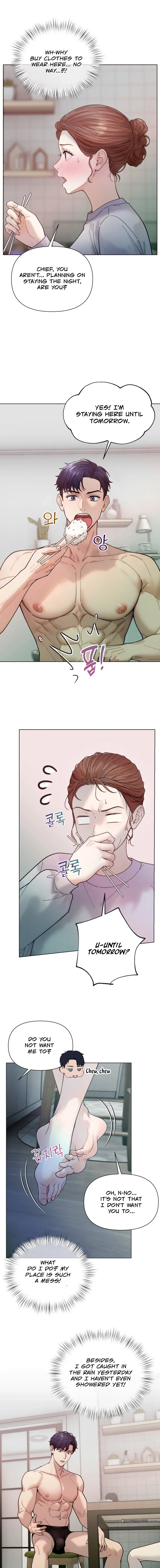 Read Wanna Work Overtime? chapter 16 image 8 on Lezhin