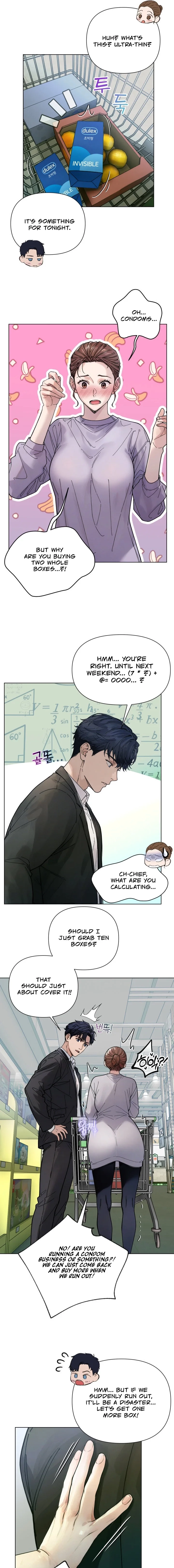 Read Wanna Work Overtime? chapter 17 image 9 on Lezhin