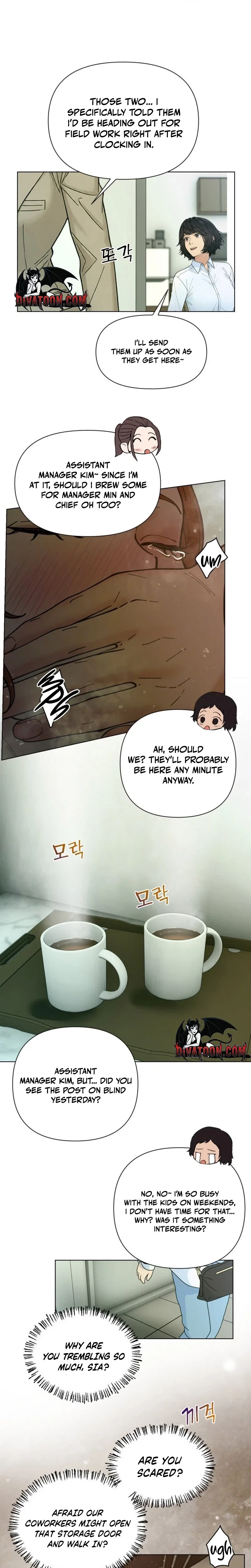Read Wanna Work Overtime? chapter 20 image 9 on Lezhin