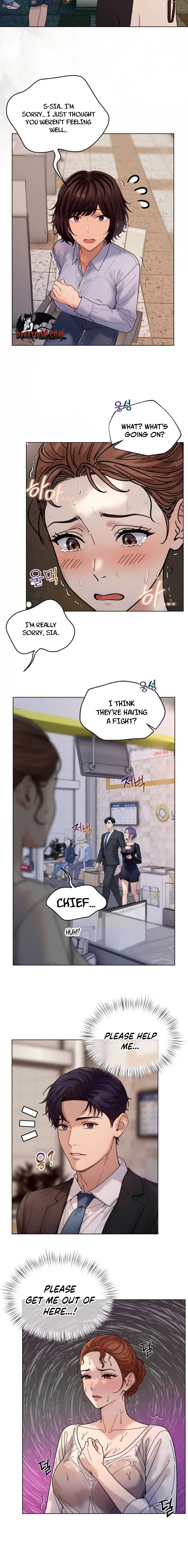Read Wanna Work Overtime? chapter 21 image 9 on Lezhin
