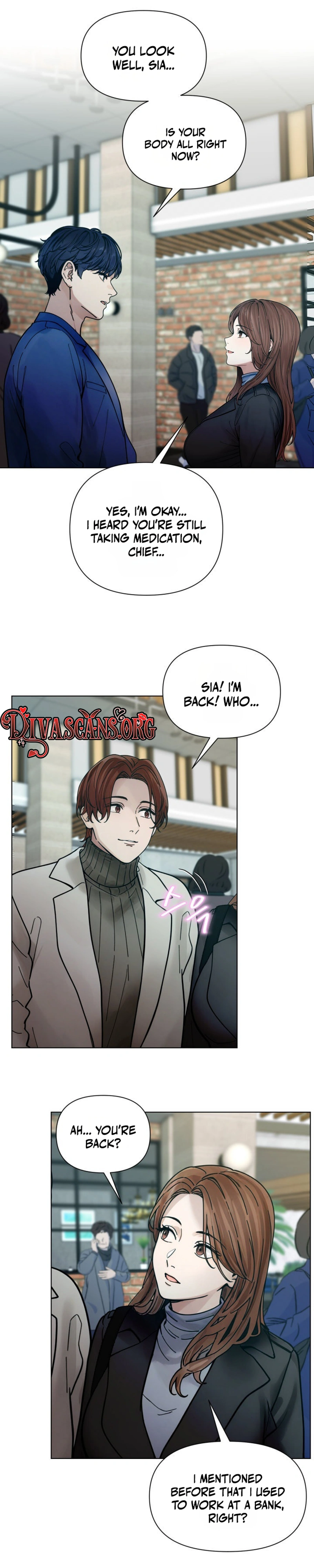 Read Wanna Work Overtime? chapter 33 image 9 on Lezhin
