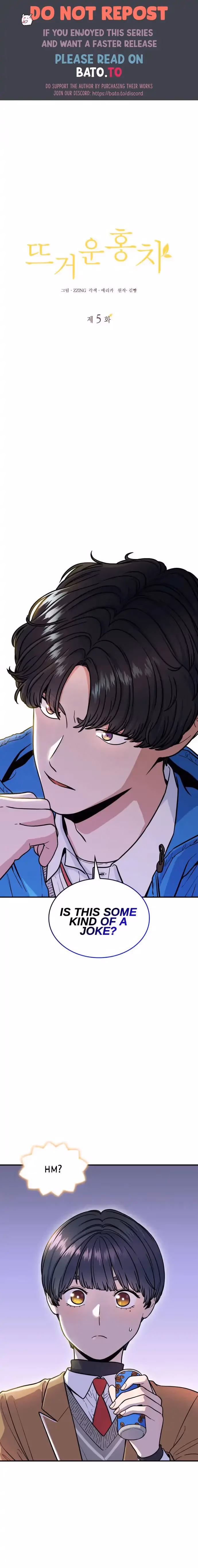 Read Warm Black Tea chapter 5 image 1 on Lezhin