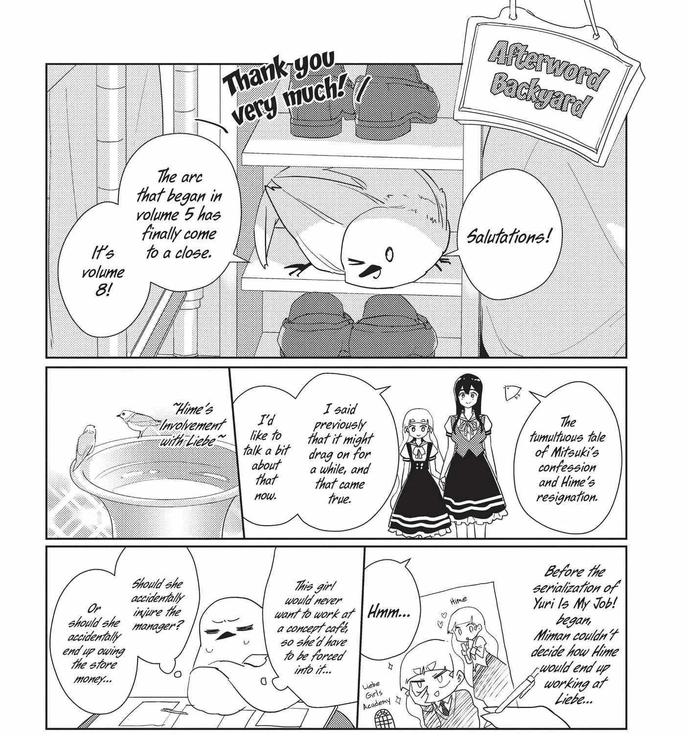 Watashi no Yuri wa Oshigoto desu! Chapter 41.5 page 6 - 