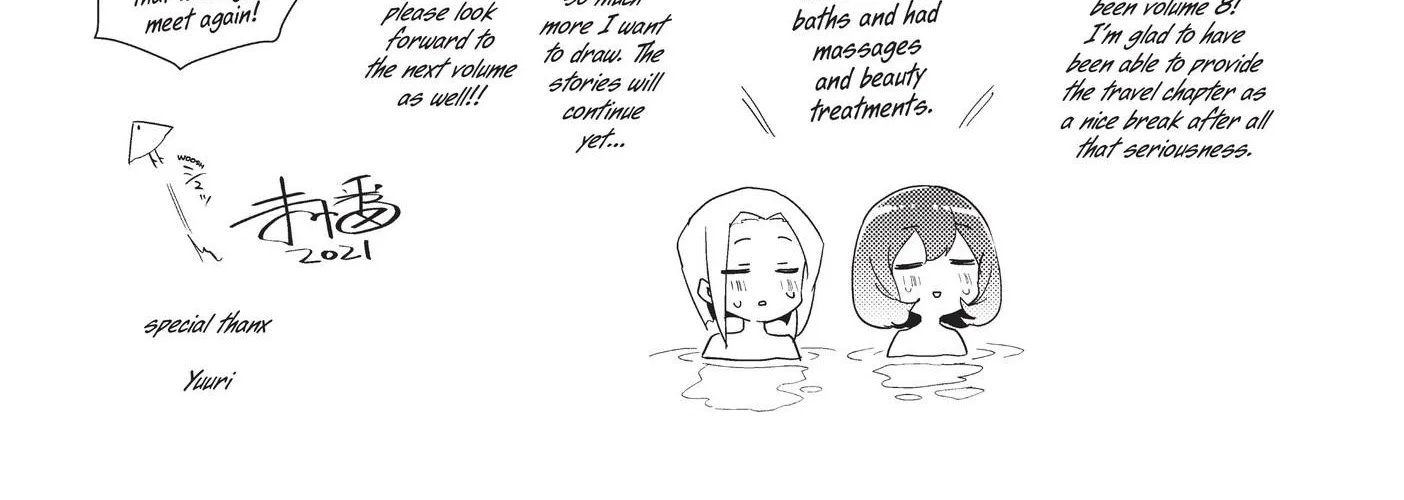 Watashi no Yuri wa Oshigoto desu! Chapter 41.5 page 9 - 