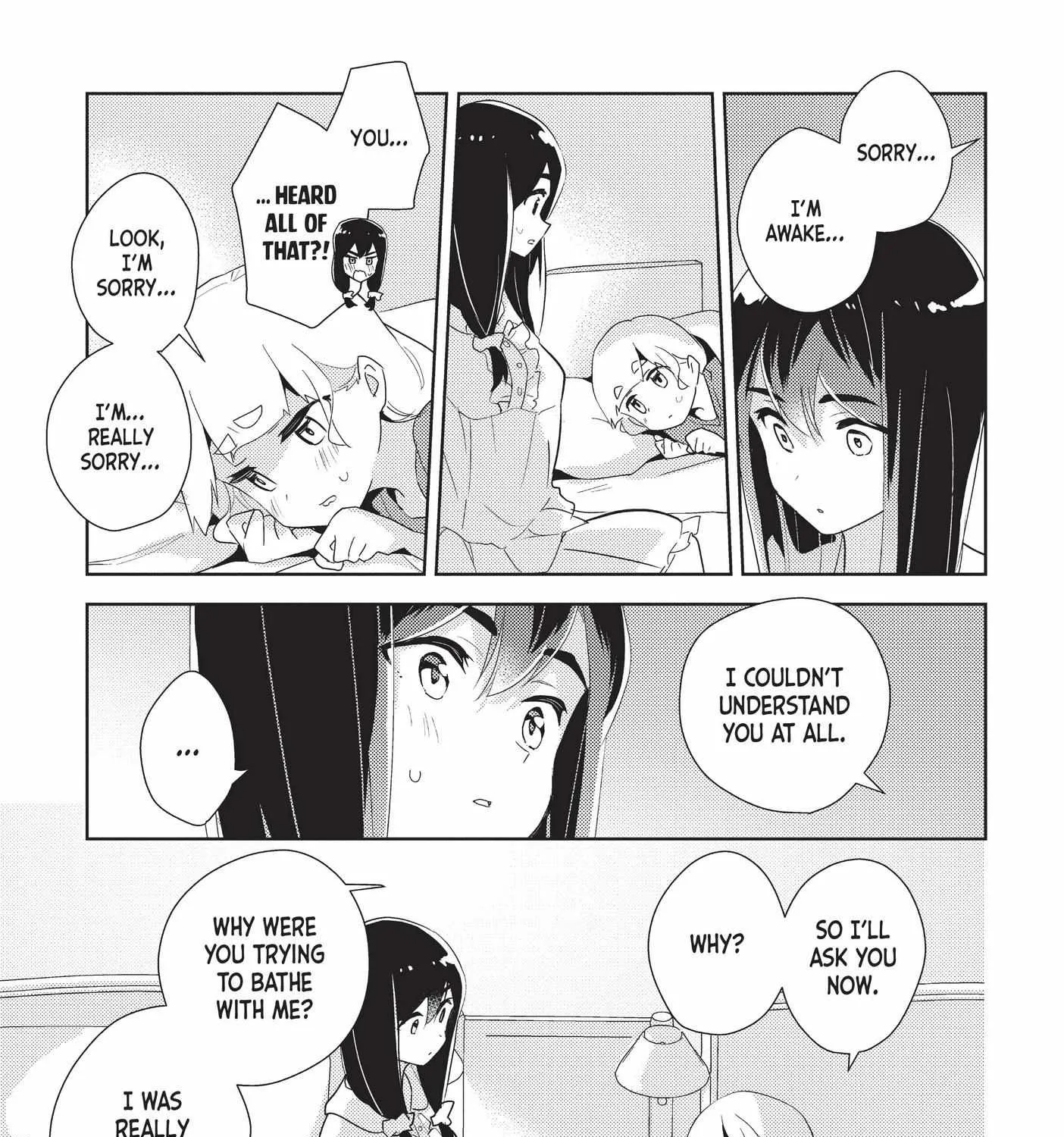 Watashi no Yuri wa Oshigoto desu! Chapter 41 page 54 - 