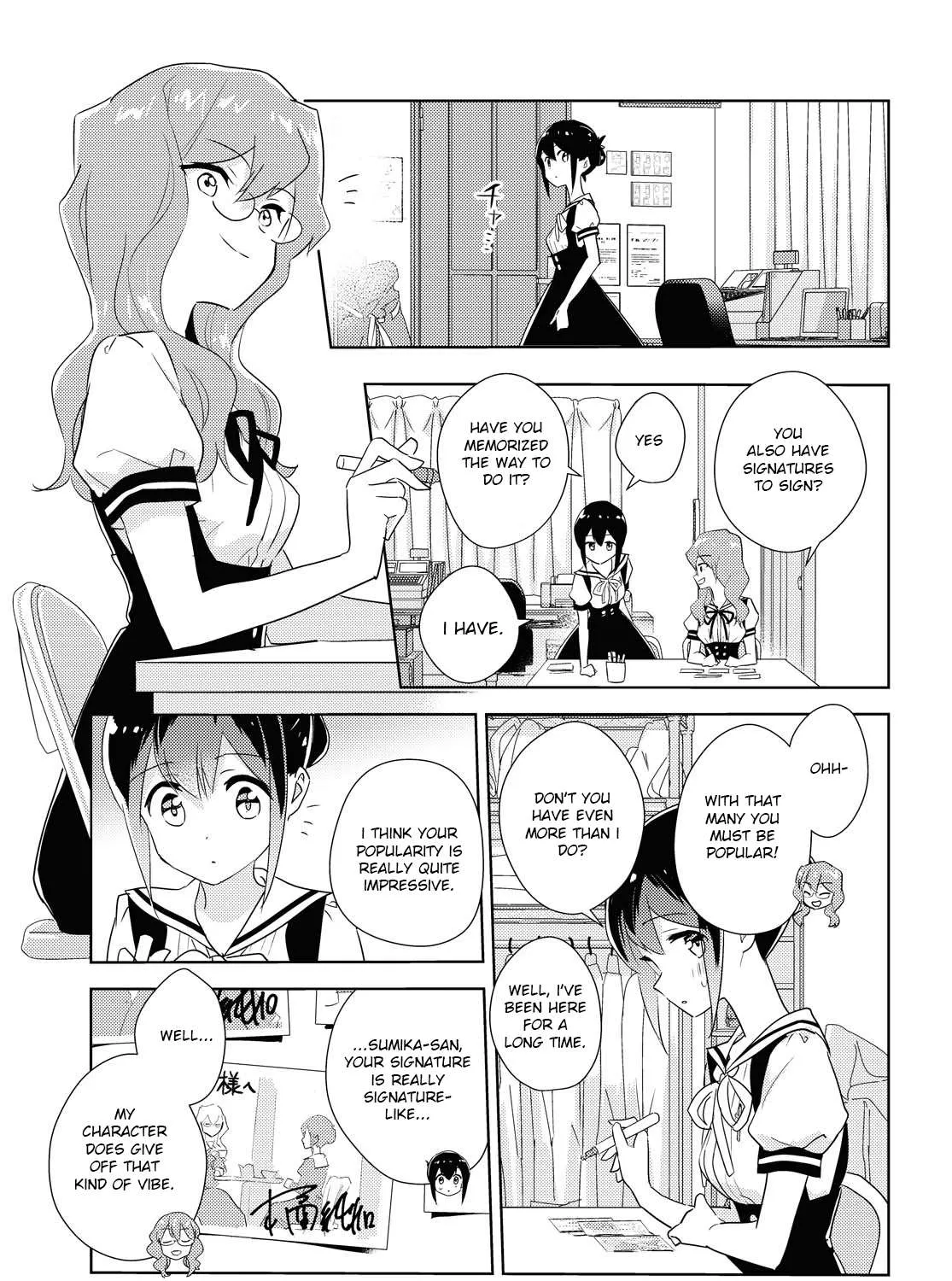 Watashi no Yuri wa Oshigoto desu! Chapter 43 page 5 - 