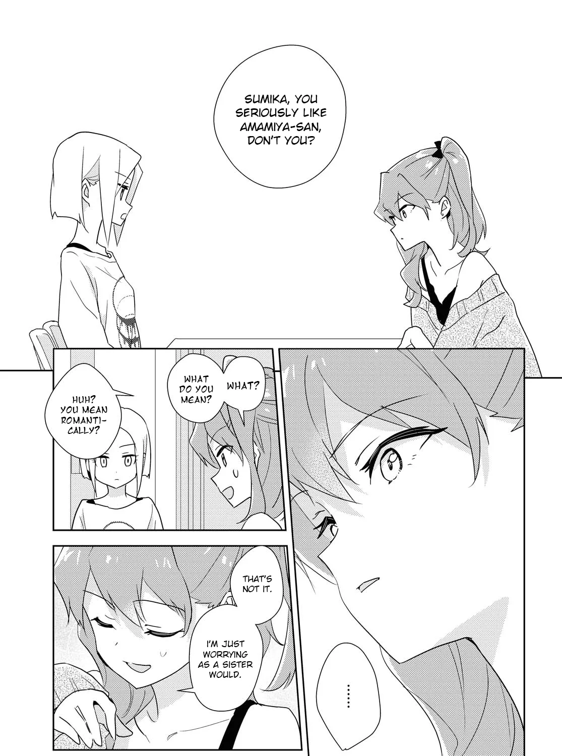 Watashi no Yuri wa Oshigoto desu! Chapter 44 page 17 - 