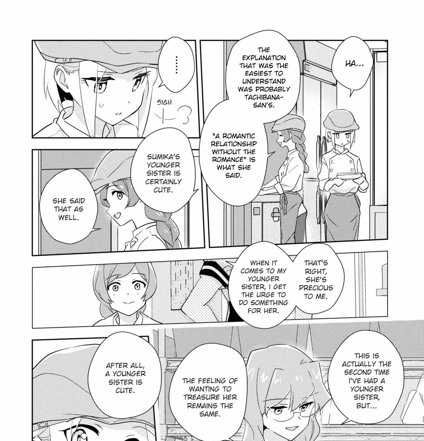 Watashi no Yuri wa Oshigoto desu! Chapter 46.5 page 14 - 