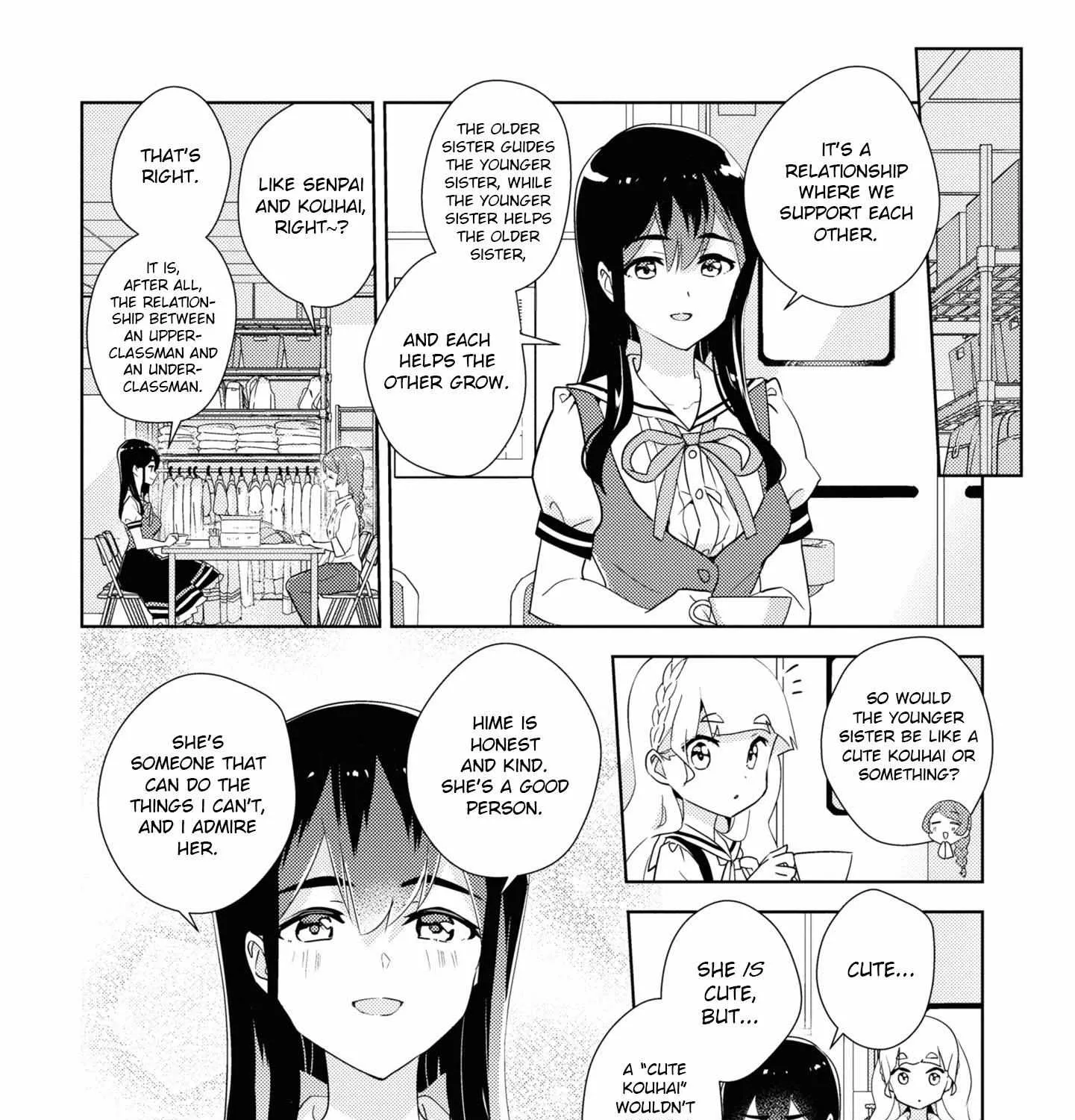 Watashi no Yuri wa Oshigoto desu! Chapter 46.5 page 6 - 