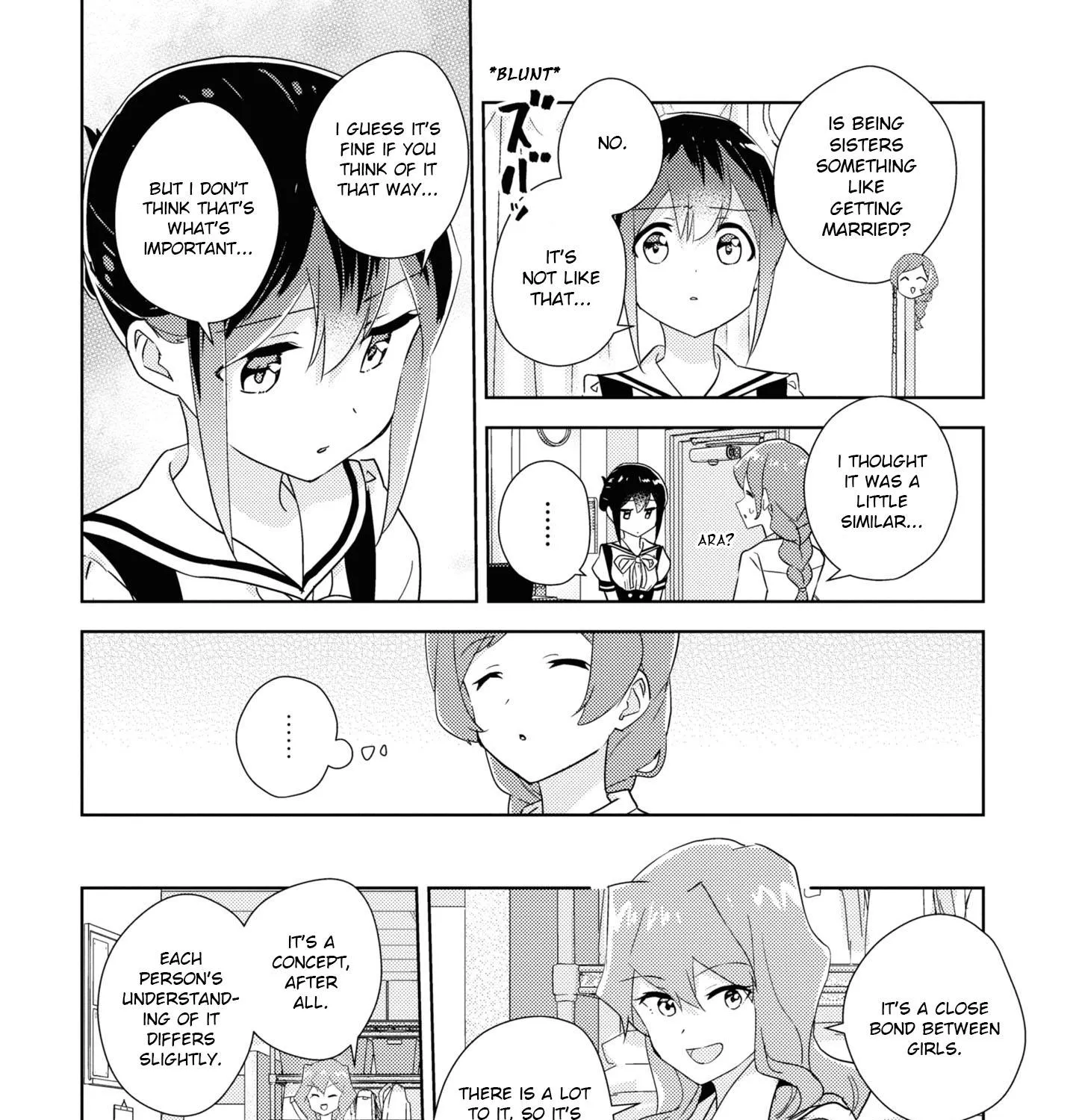 Watashi no Yuri wa Oshigoto desu! Chapter 46.5 page 10 - 