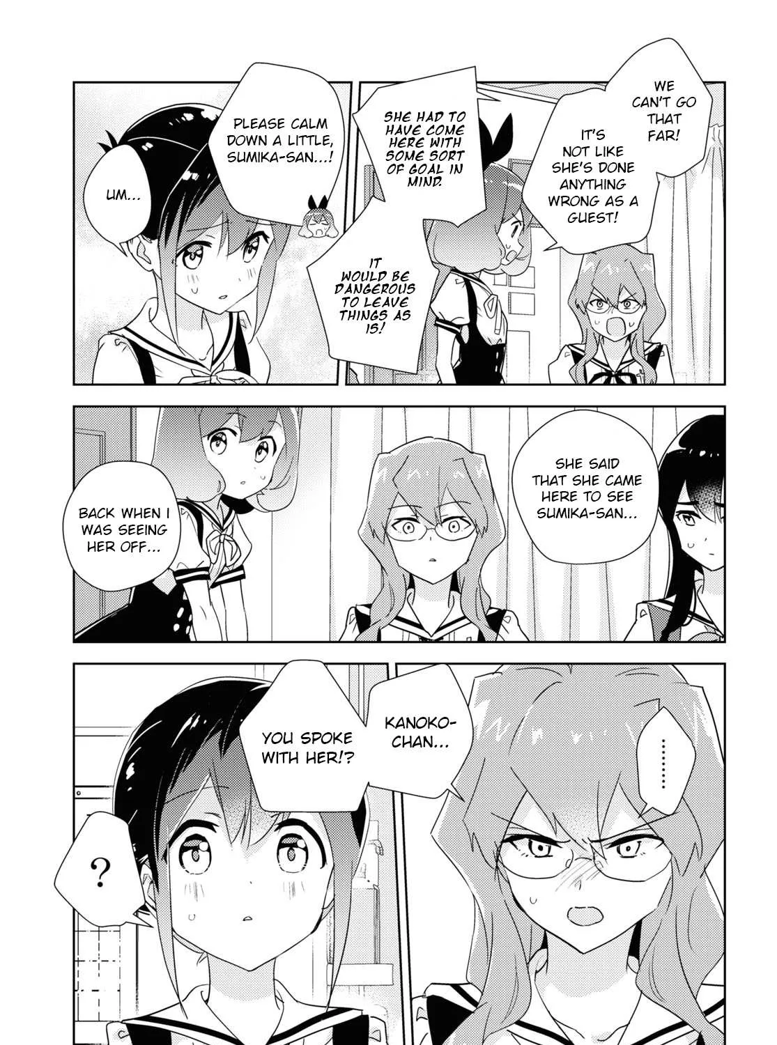 Watashi no Yuri wa Oshigoto desu! Chapter 46 page 57 - 