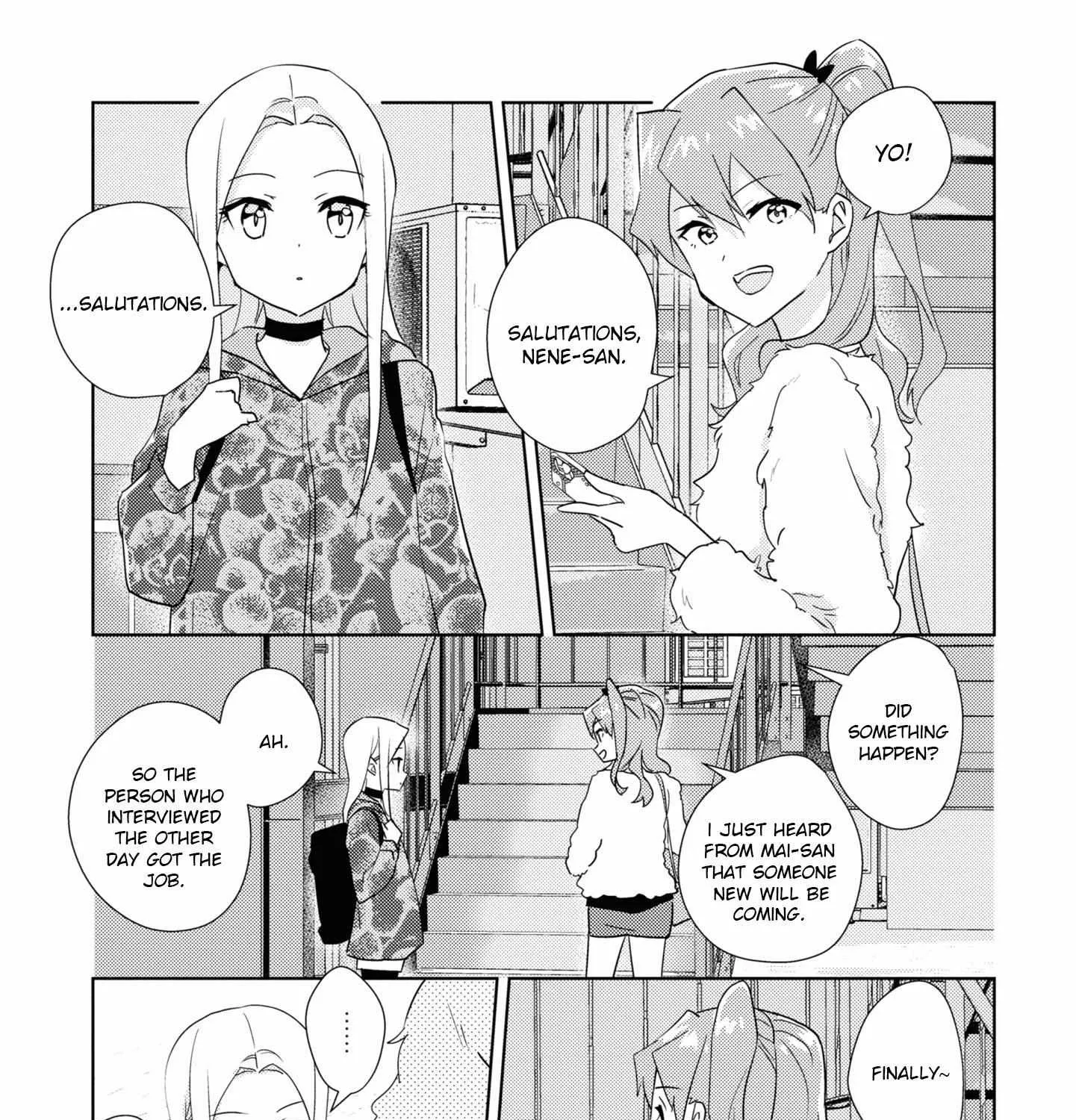 Watashi no Yuri wa Oshigoto desu! Chapter 48 page 2 - 