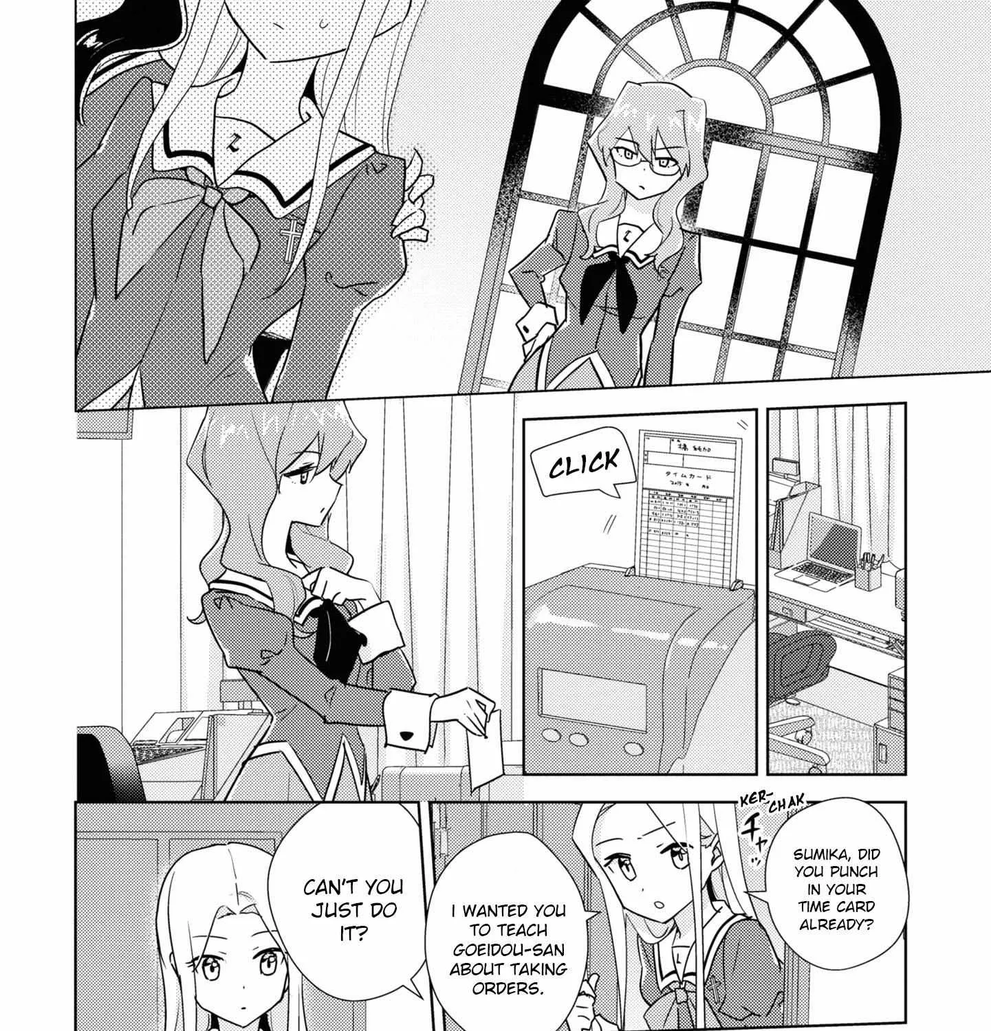 Watashi no Yuri wa Oshigoto desu! Chapter 48 page 32 - 