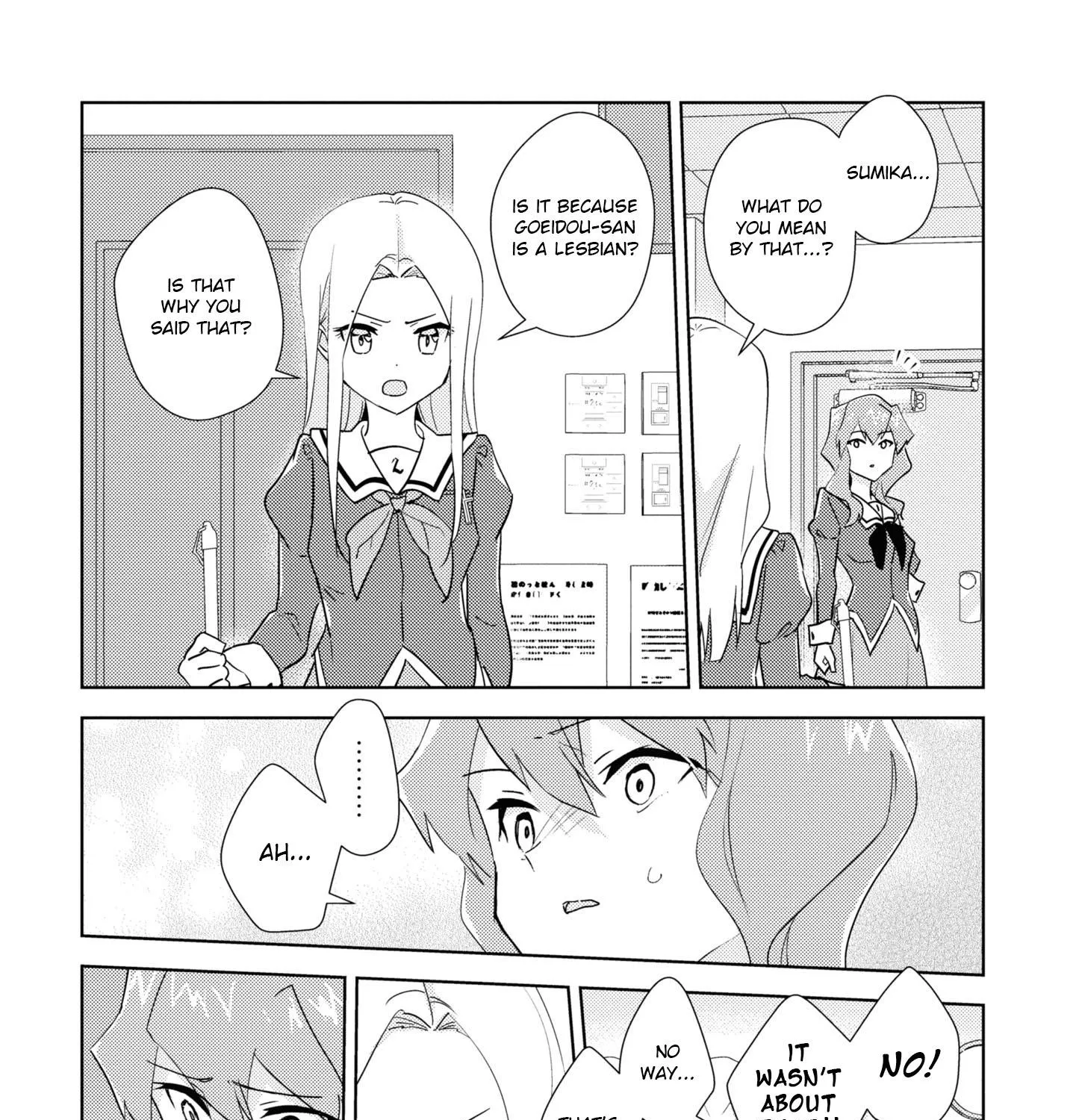 Watashi no Yuri wa Oshigoto desu! Chapter 48 page 36 - 
