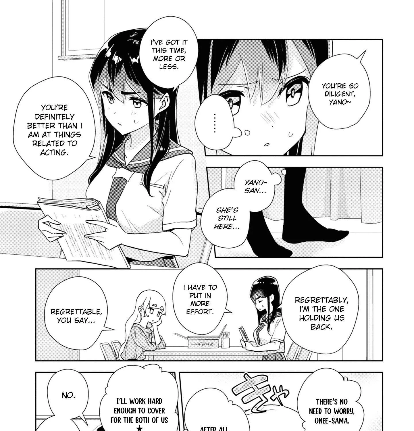 Watashi no Yuri wa Oshigoto desu! Chapter 50 page 17 - 