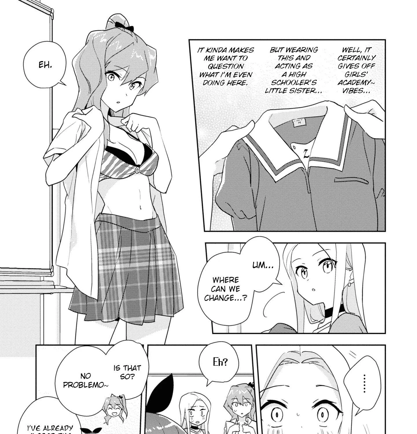 Watashi no Yuri wa Oshigoto desu! Chapter 51.5 page 3 - 