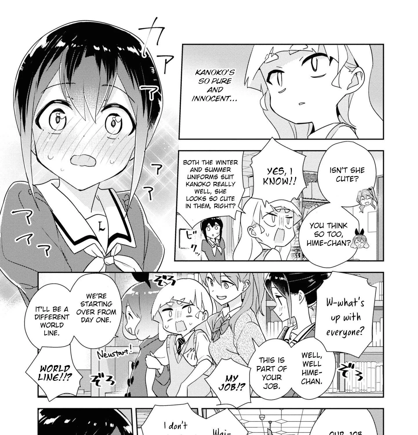 Watashi no Yuri wa Oshigoto desu! Chapter 51.7 page 5 - 