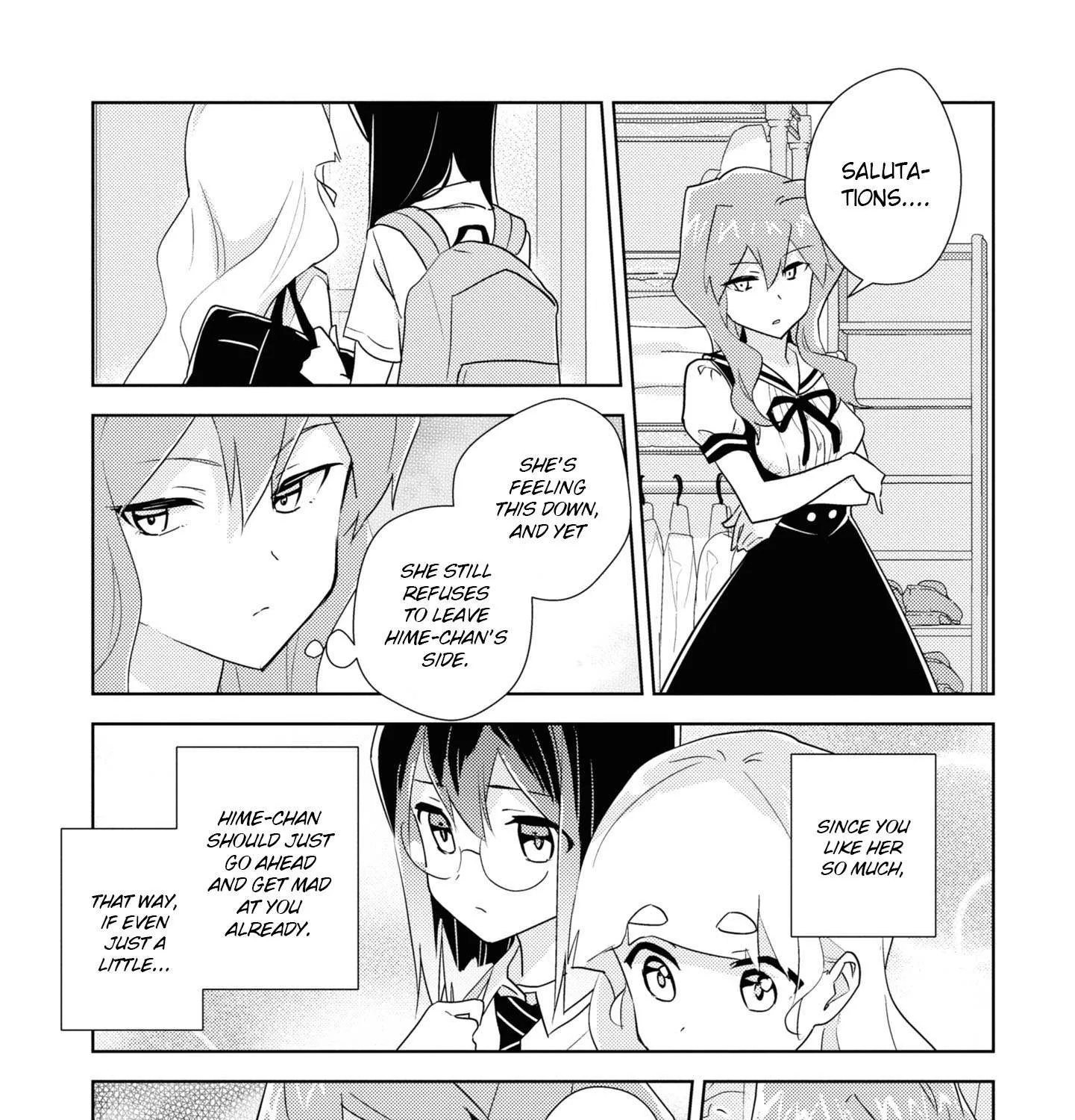 Watashi no Yuri wa Oshigoto desu! Chapter 51 page 13 - 