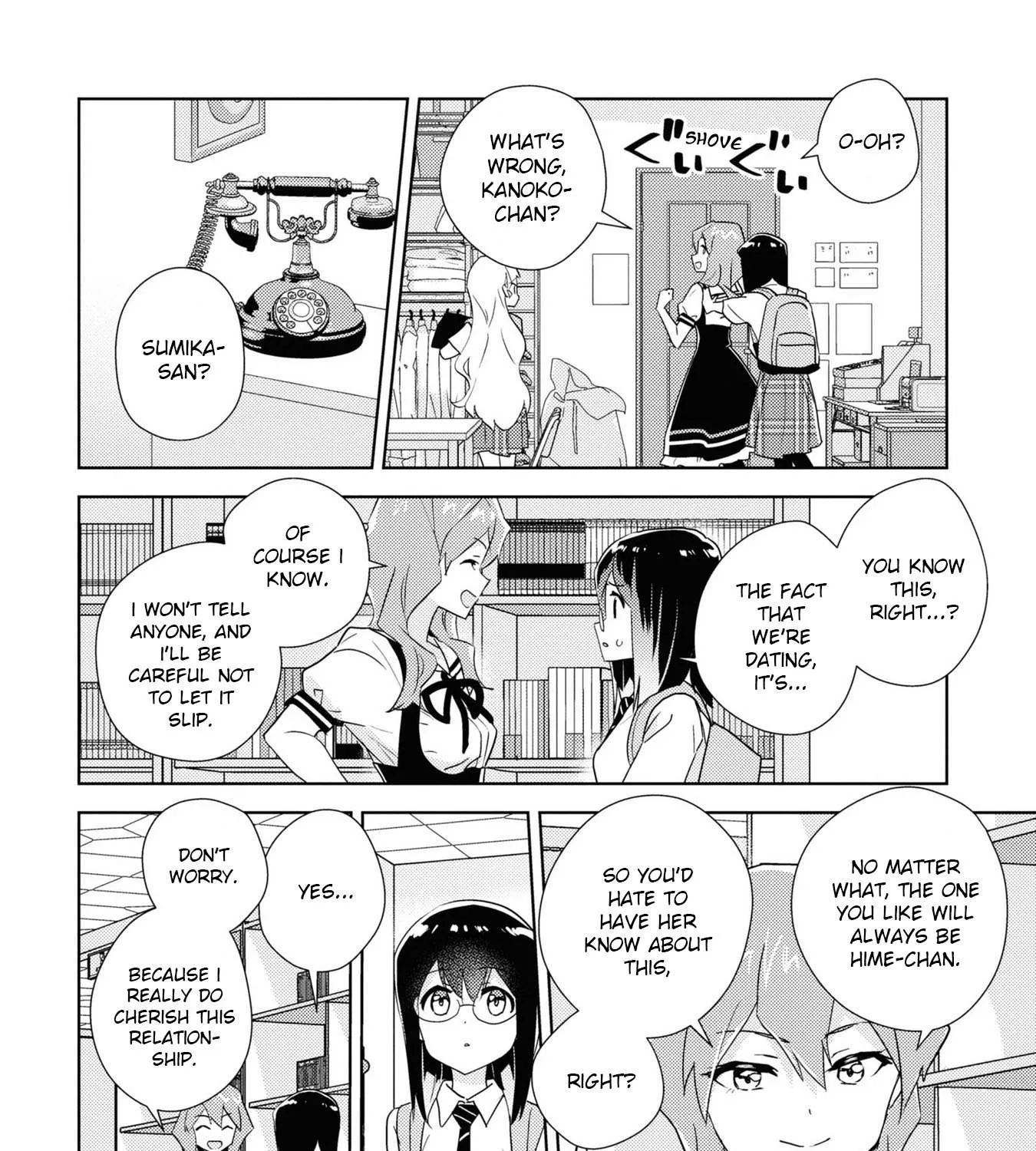 Watashi no Yuri wa Oshigoto desu! Chapter 52 page 9 - 