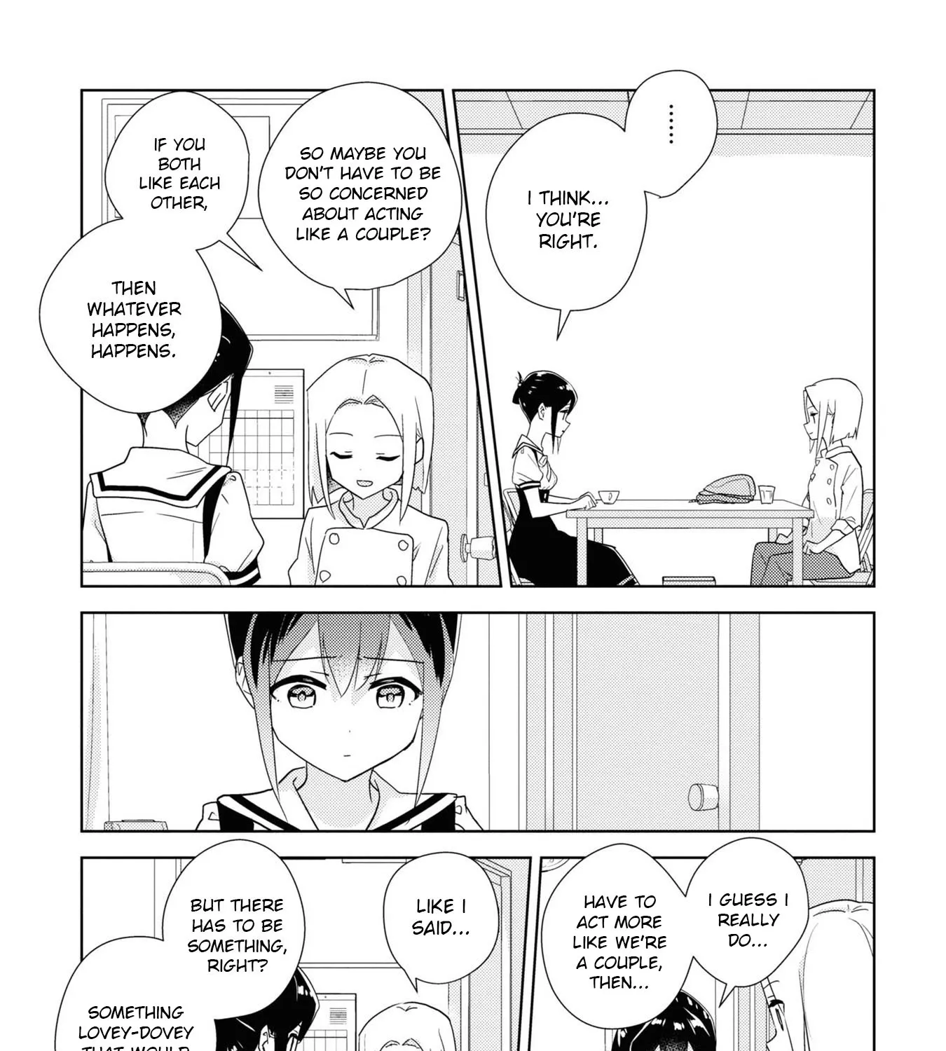 Watashi no Yuri wa Oshigoto desu! Chapter 54 page 21 - 