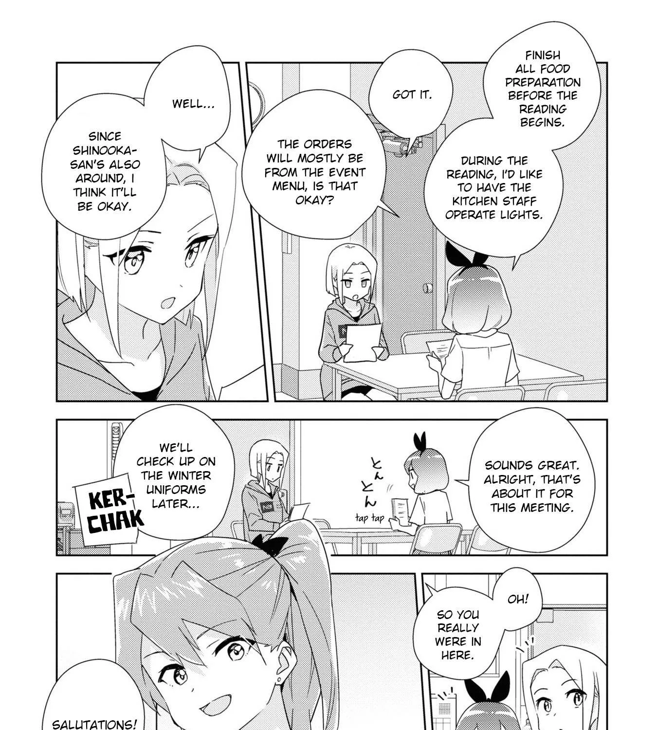 Watashi no Yuri wa Oshigoto desu! Chapter 54 page 37 - 
