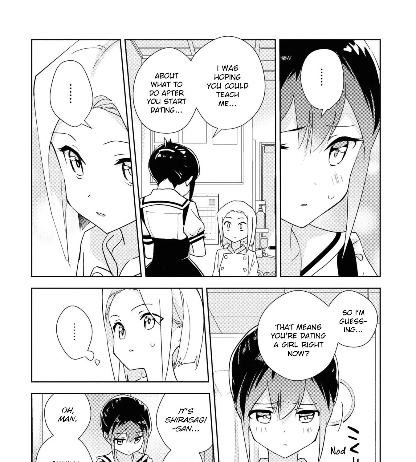 Watashi no Yuri wa Oshigoto desu! Chapter 54 page 7 - 