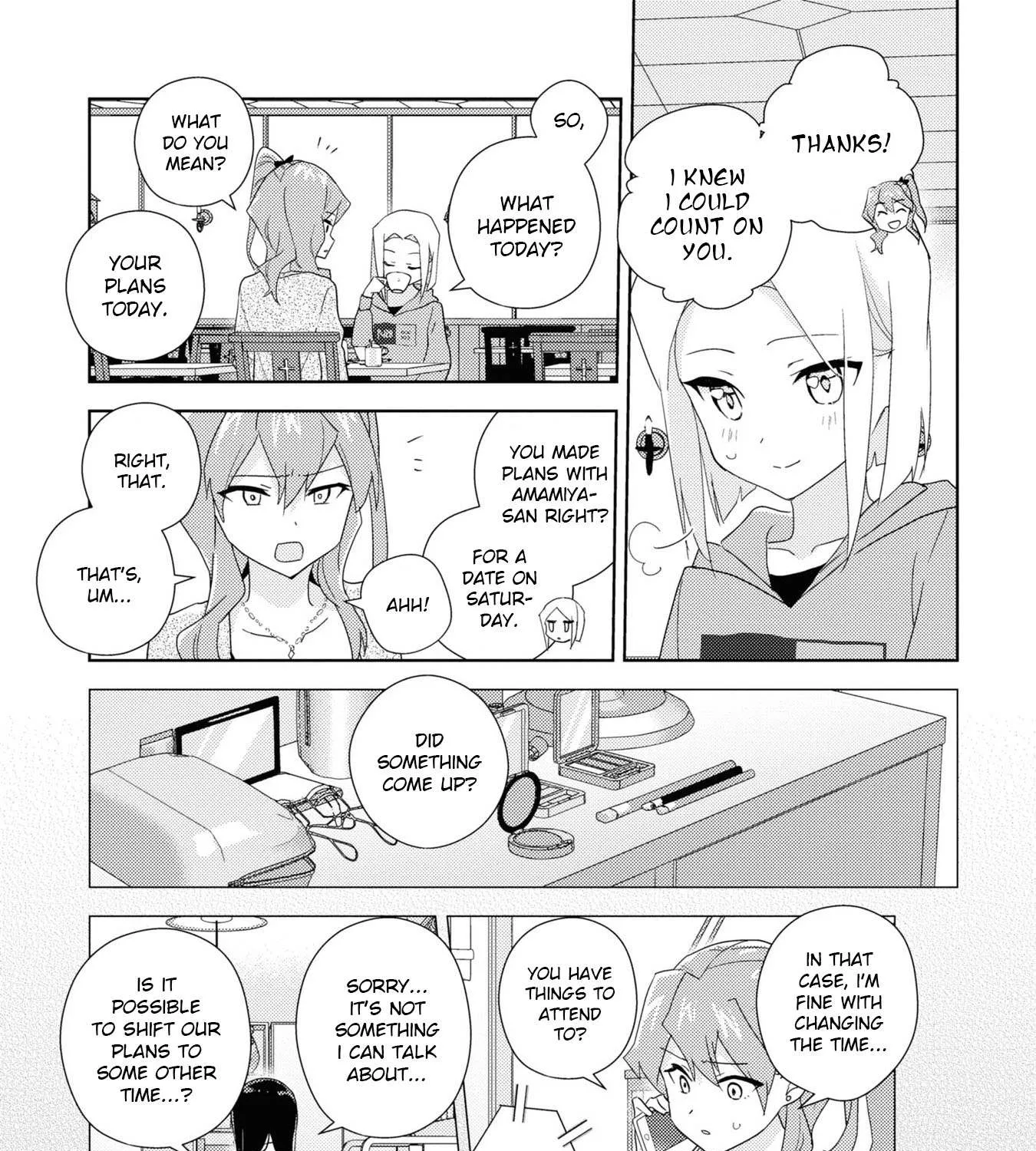 Watashi no Yuri wa Oshigoto desu! Chapter 55 page 17 - 