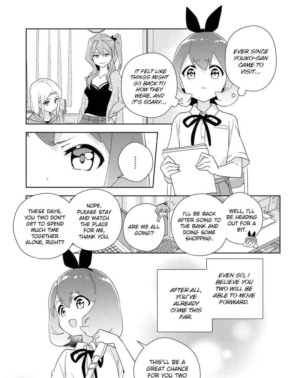 Watashi no Yuri wa Oshigoto desu! Chapter 56.5 page 8 - 
