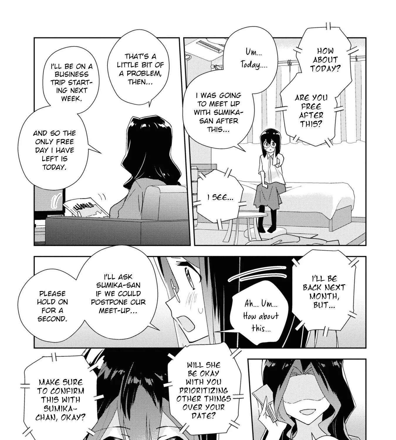 Watashi no Yuri wa Oshigoto desu! Chapter 56 page 29 - 