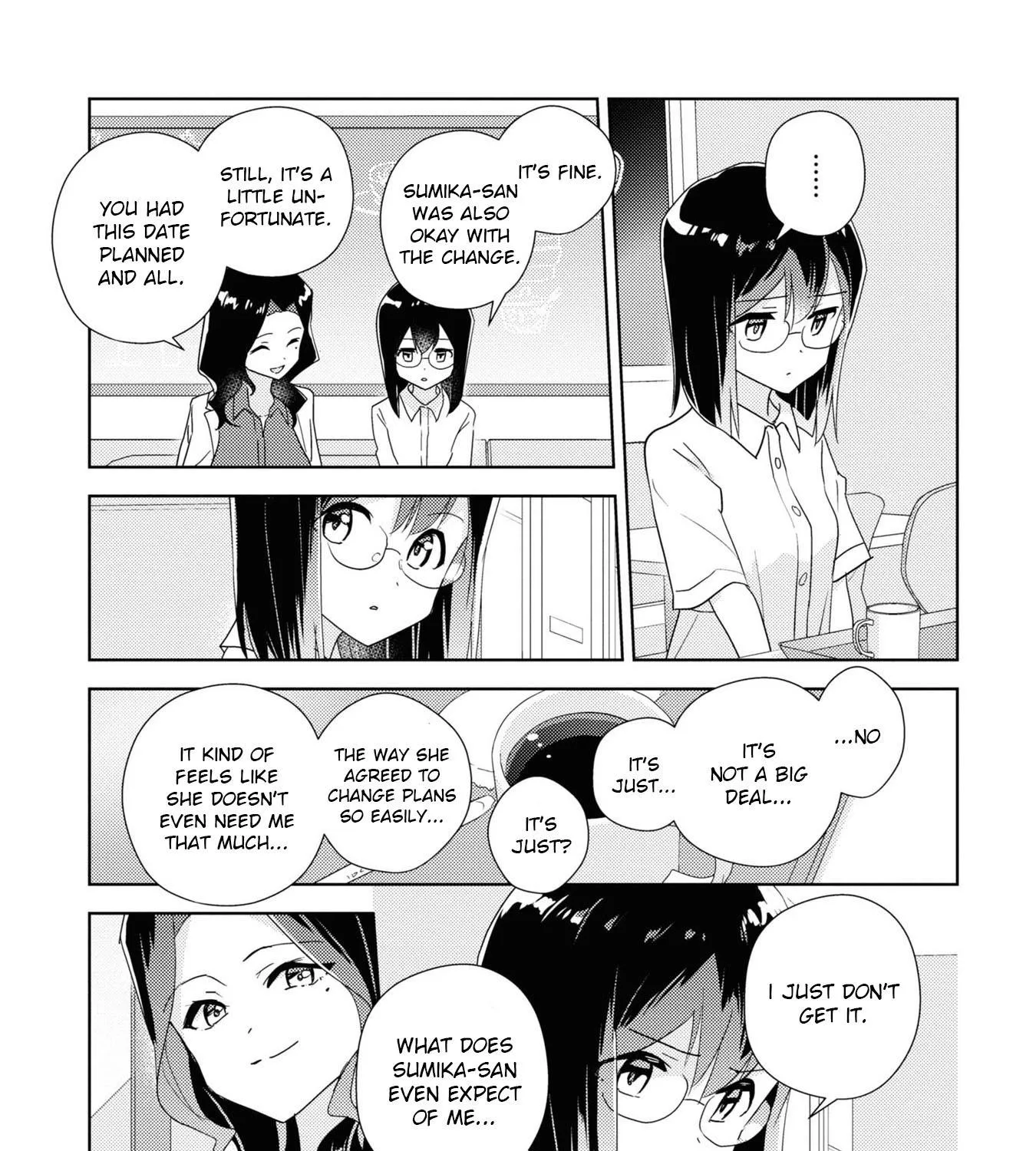 Watashi no Yuri wa Oshigoto desu! Chapter 56 page 33 - 
