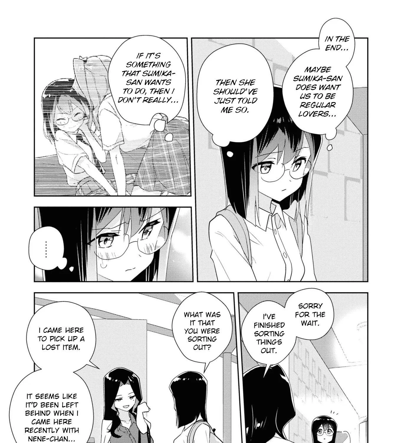 Watashi no Yuri wa Oshigoto desu! Chapter 56 page 45 - 