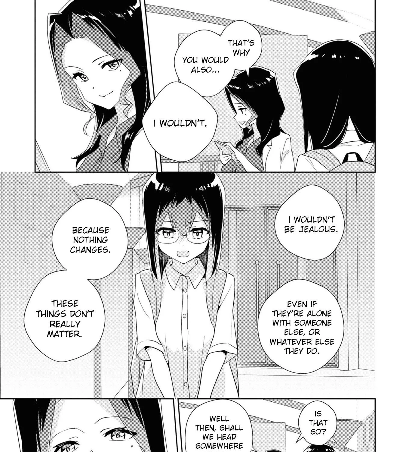 Watashi no Yuri wa Oshigoto desu! Chapter 56 page 57 - 